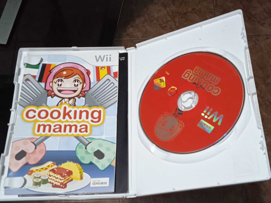 Jogo nintendo Wii cooking mama não respondo a SMS.