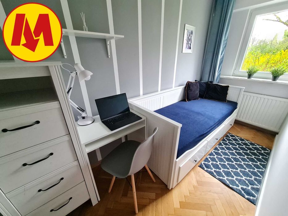 Pokój 1-osobowy 7 minut od Metro Słodowiec obok Parku Olszyna