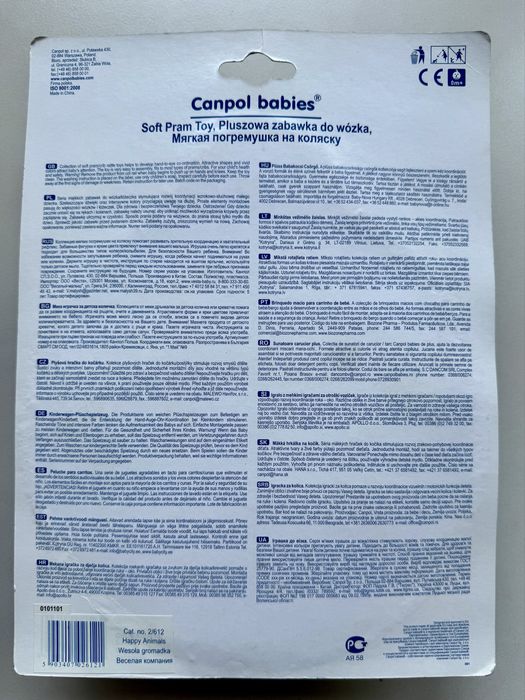Canpol - NOWA zabawka pluszowa do wózka