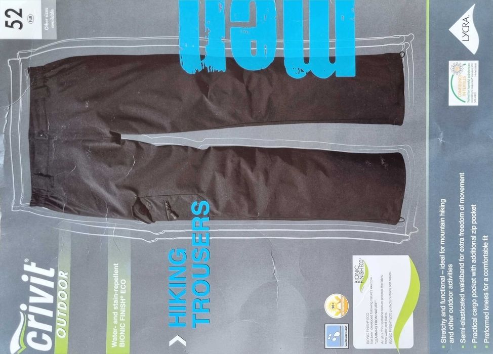 Nowe spodnie sportowe Crivit