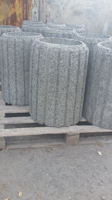 Полусферы бетонные (паковочные ограничители), урны бетонные