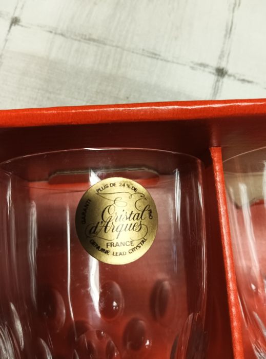 Conjunto 18 copos cristal