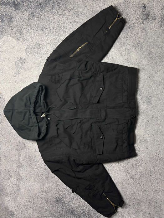 Бомбер Balenciaga Destroyed Distress Bomber