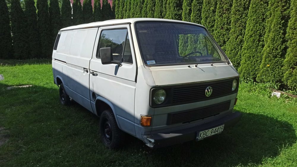 Volkswagen Transporter T3, 1988, 1.7d - dokończenie renowacji