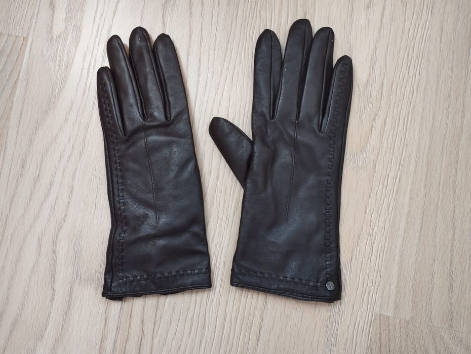 Шкіряні перчатки