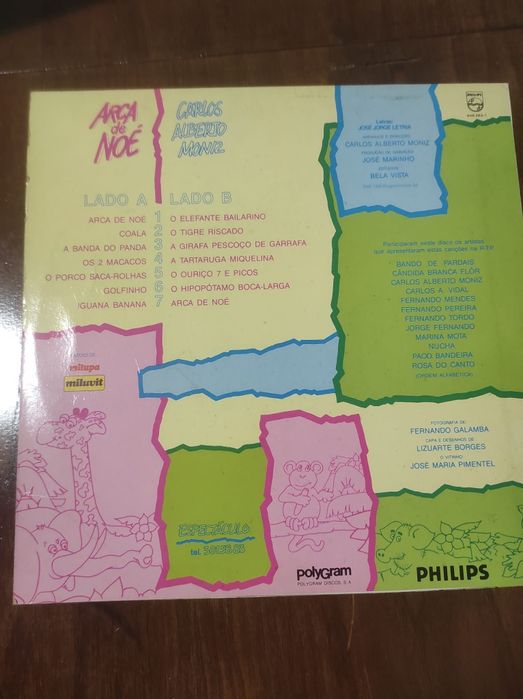 Discos portugueses LP vinil