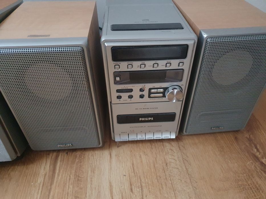 Wieże Hi-Fi*Panasonic SA-PM28+Philips MC-122/22