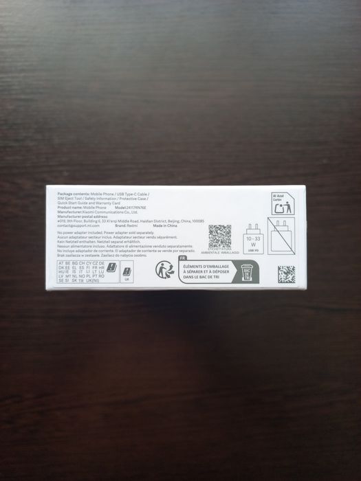 Смартфон Xiaomi Redmi Note 14 8/128GB Midnight Black NFC