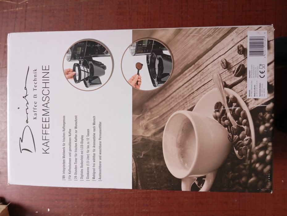 Ekspres do kawy Barsetto programator młynek