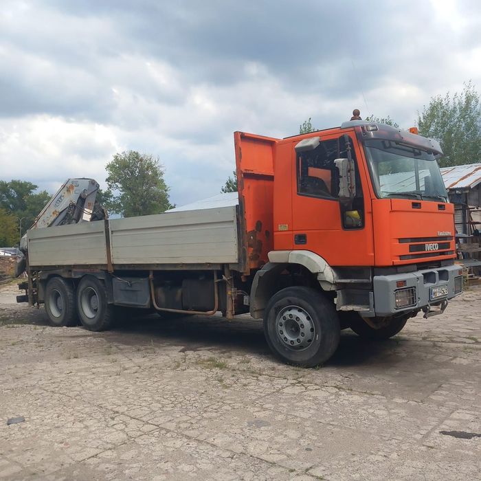 Iveco EUROTRAKKER 260E37  Iveco EuroTrakker 260T36 6x4 z HDS Effer 170 3S