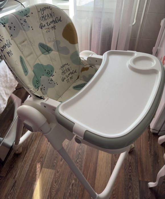 Стільчик для годування Bambi M 5673, Light Blue