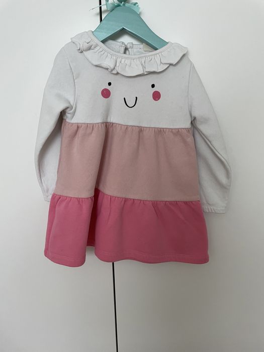 Vestido zippy amoroso, cardado. Tamanho 18-24 meses. Novo