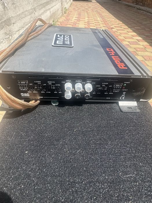 Сабвуфер JBL GT5-1204BR+ підсилювач MAC audio apm 4.0 800 watts