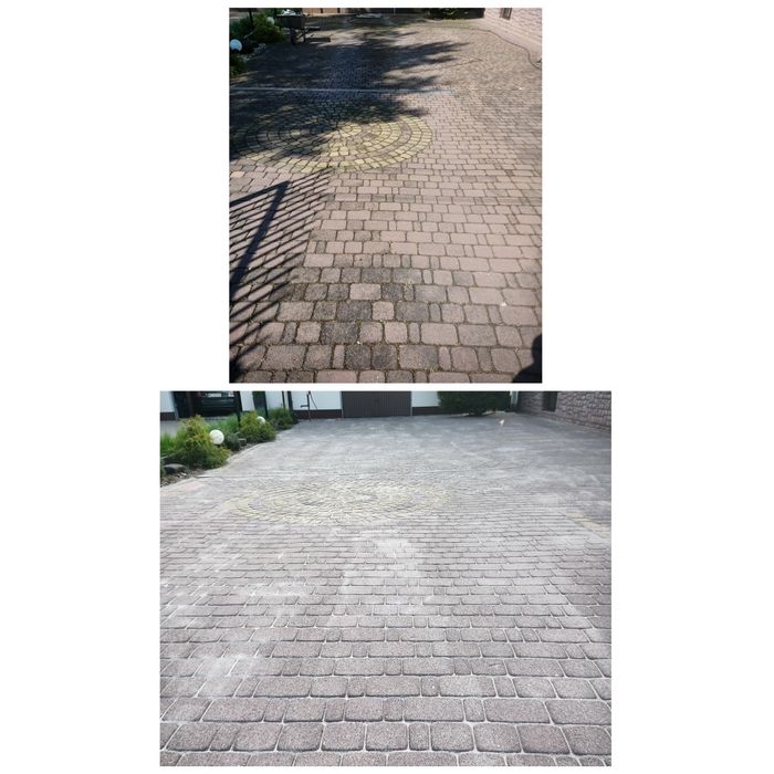 Mycie i malowanie dachów , elewacji, kostki brukowej