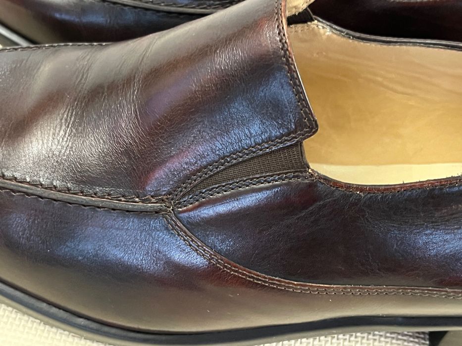 damskie skórzane buty mokasyny rozm.40,5