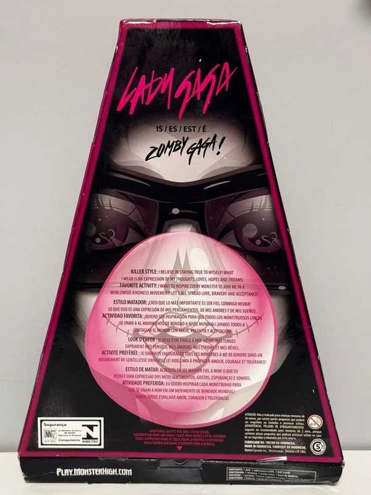 Lalka Monster high Zombie Gaga Nowa