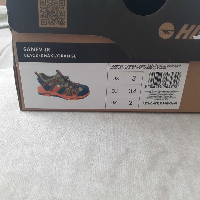 Sandały chłopięce  Hi-TEC rozmiar 34