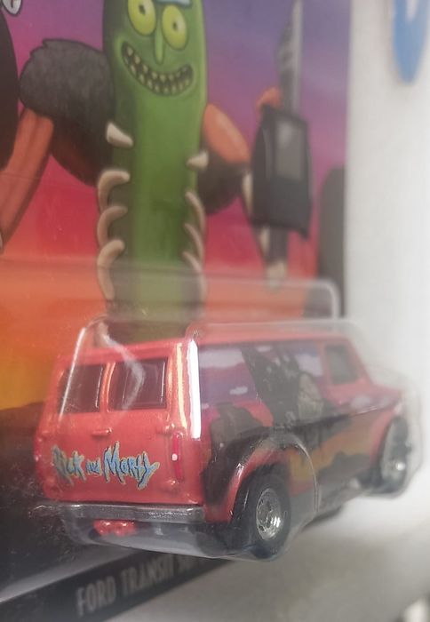 Ford transit super van hot wheels rick and morty