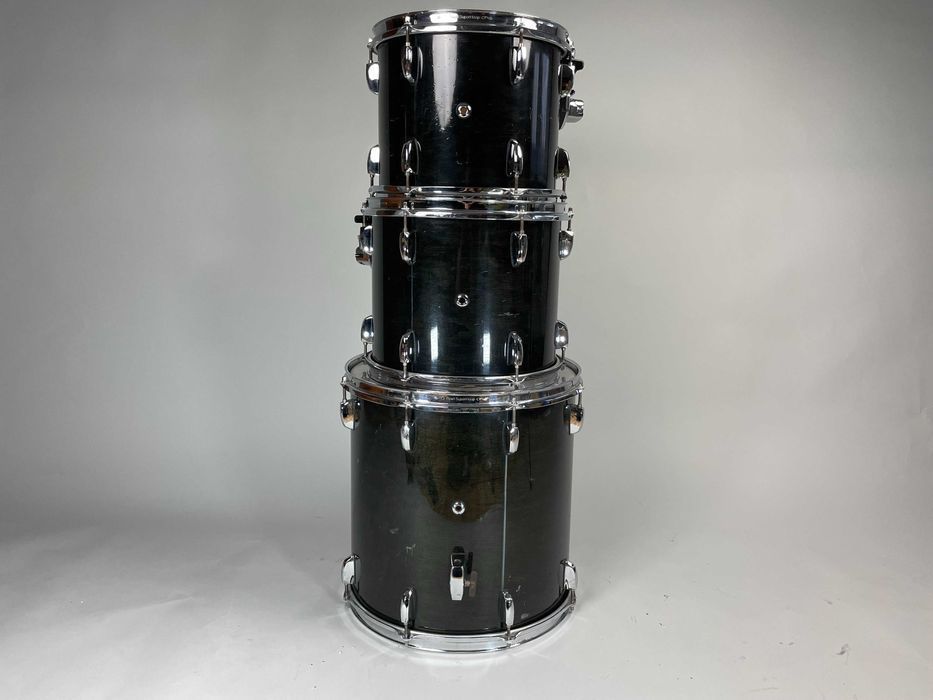 Pearl Prestige Session Select 12" 13" 16" 22" - Maple/Mahogany - Black