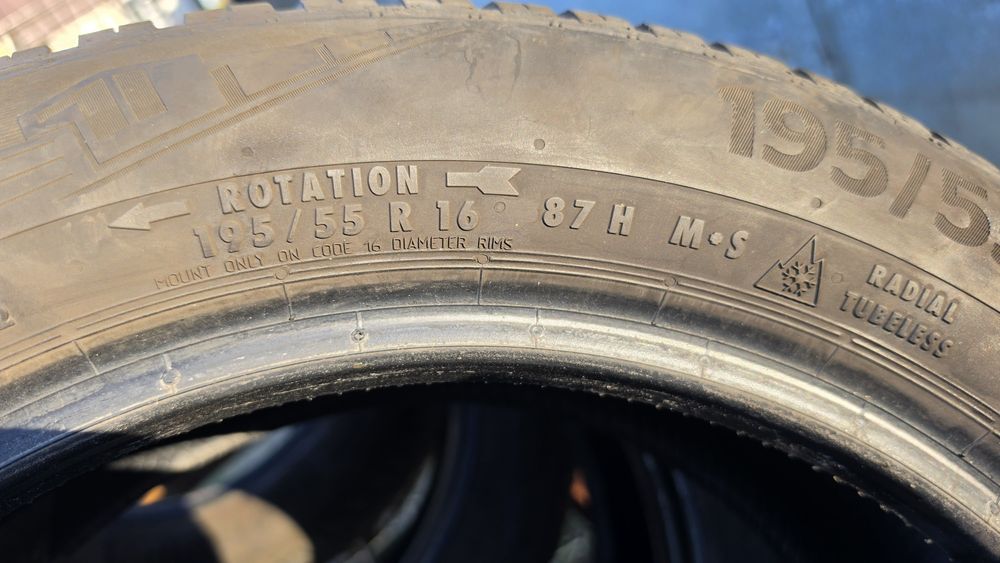 Opony całoroczne Continental 195/55 R16H