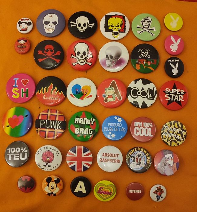 Lote Crachás Vintage