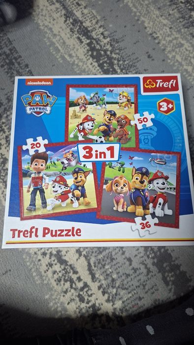 PUZZLE Psi patrol 3+ 6 pudełek
