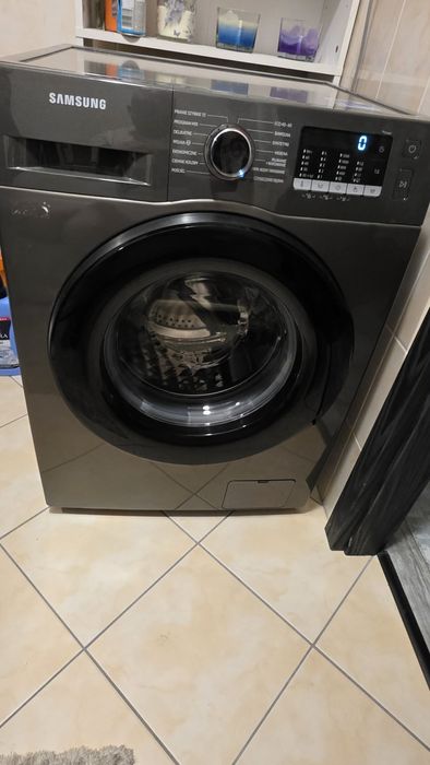 Pralka Samsung ciemna