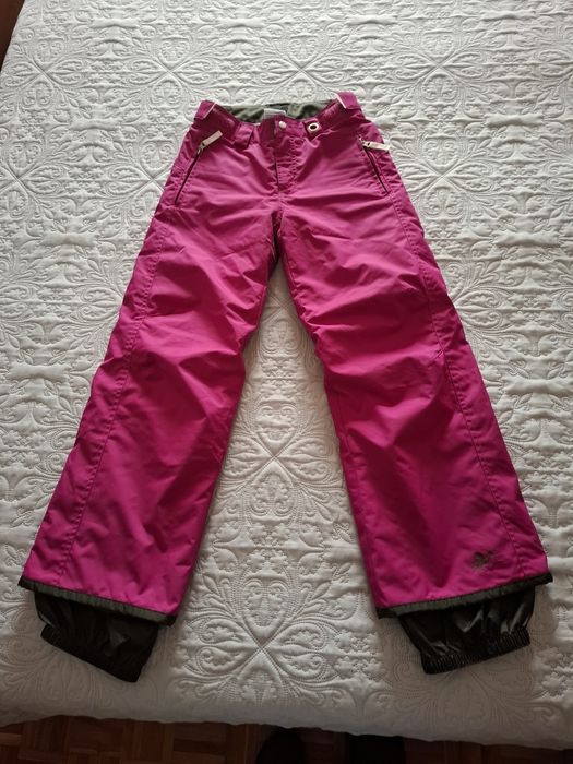Calcas ski marca O'Neill 10/11 anos 152cm menina