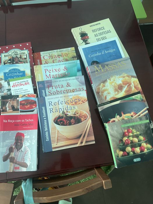 14 livros de culinaria