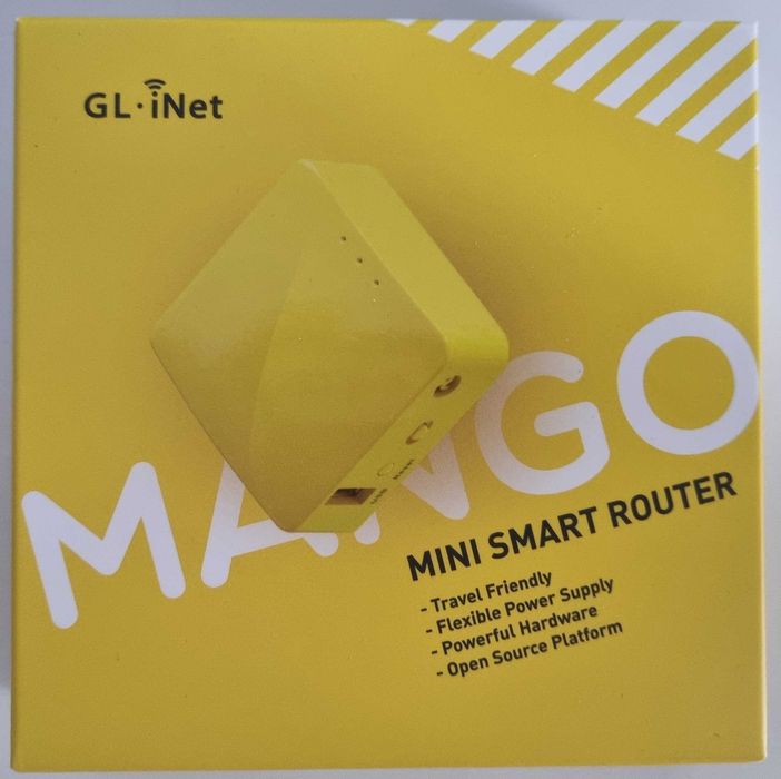 GL-iNet Mini Smart Router multifunções (hotspot, repetidor, extensor)64284551627650120