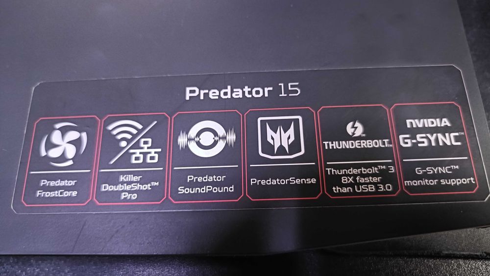 003 Laptop Acer Predator 15
