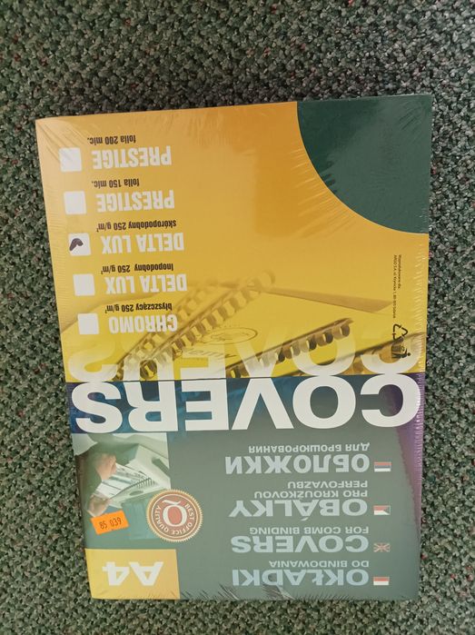 Okładki do bindowania