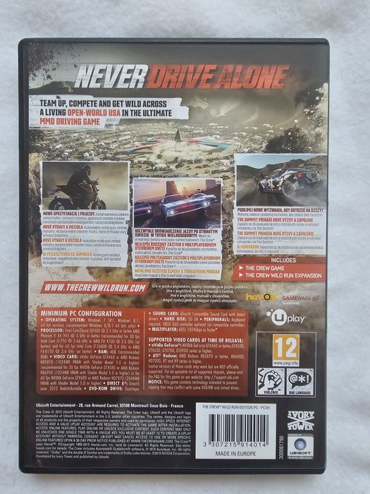 The Crew Wild Run Pc