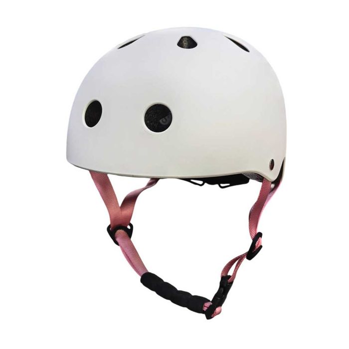 Kask rowerowy dla dziecka Trike Fix dziecięcy  LED S 48-54cm biały