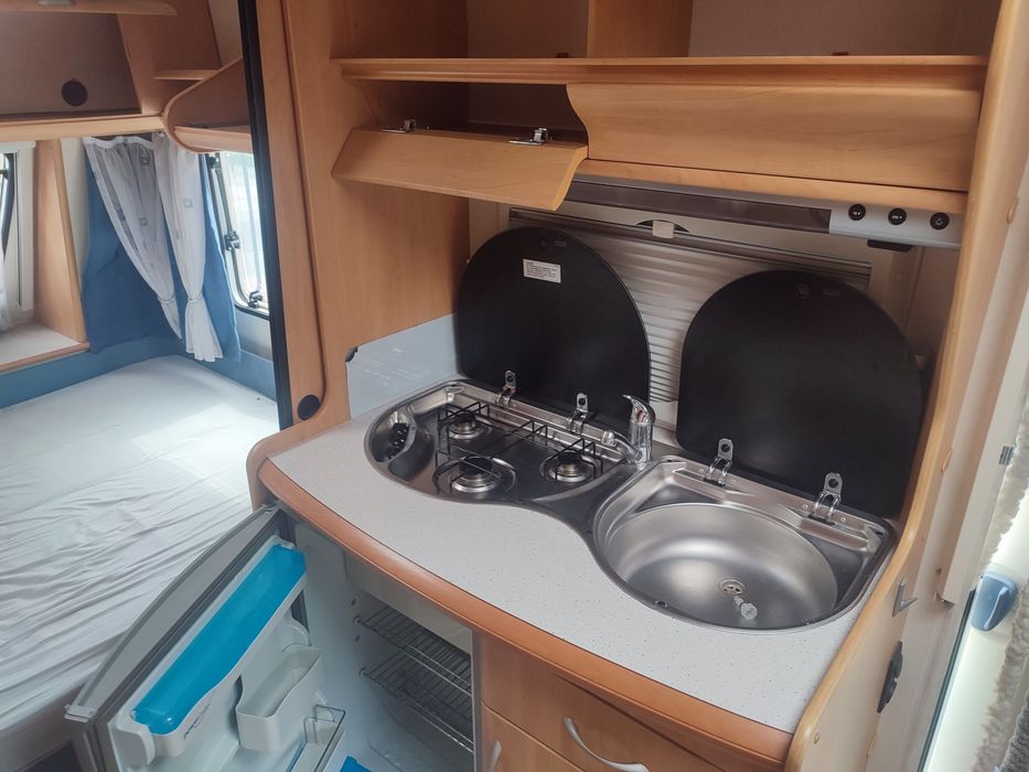 Przyczepa kempingowa Hobby 450+przedsionek