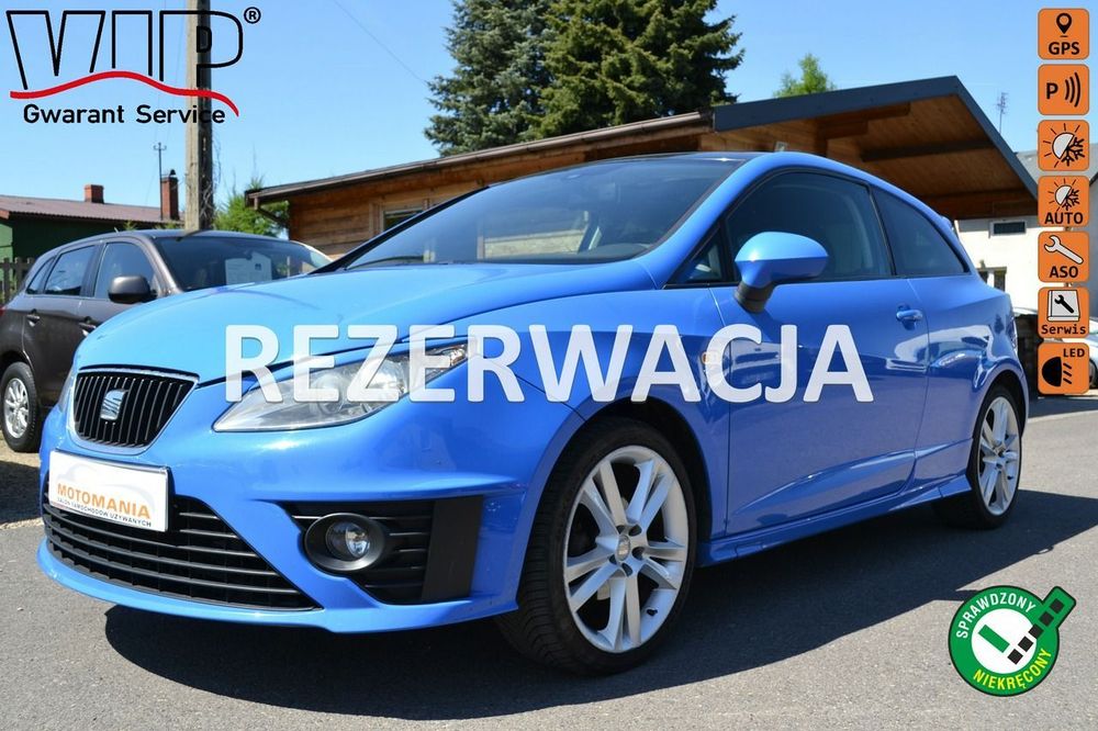 Seat Ibiza Alufelgi*FR*1.6 MPI 105KM*Climatronic*Zarejestrowany