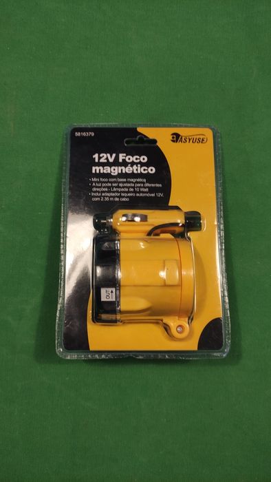 Foco magnético 12v para carro
