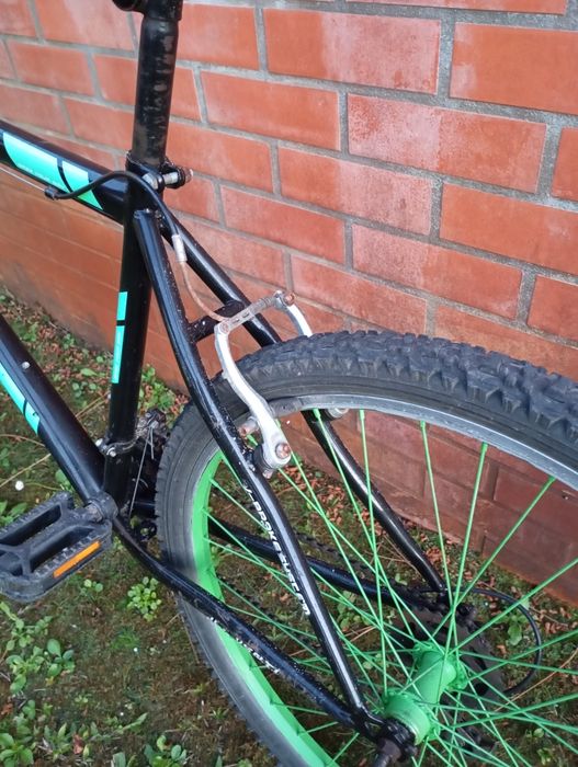 Bicicleta verde Roda 26