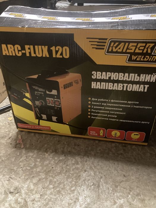 Зварювальний напівавтомат Kaiser Arc-Flux 120 сварочный полуавтомат