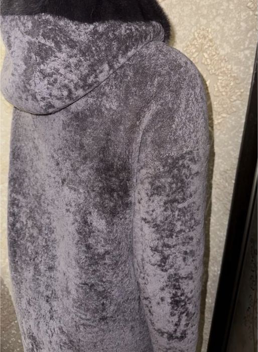 Шуба астраган з песцем