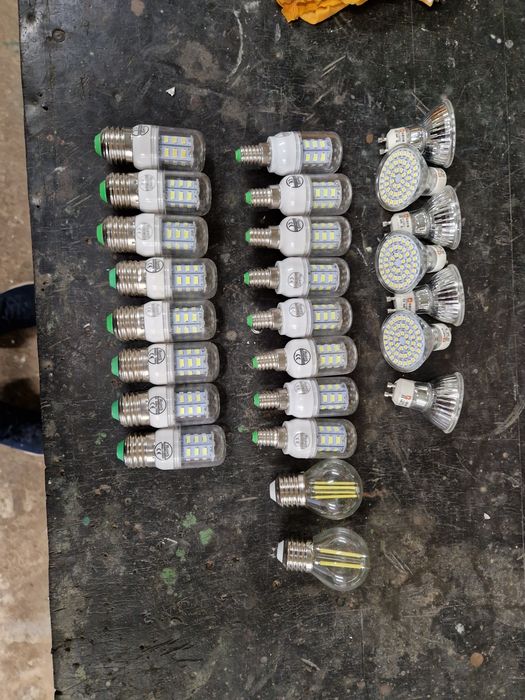 Lâmpadas Led E27 E14 GU10