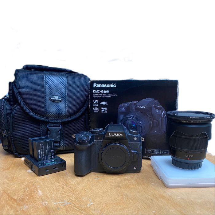 Panasonic Lumix DMC-G80 | G-Vario 12-60mm f/3.5-5.6 | 2 baterie