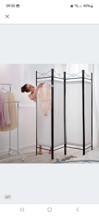 Parawan ścianka działowa