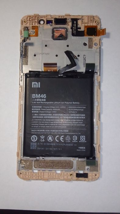 Дисплей модуль з рамкою Xiaomi Redmi note 3 se, 3pro se