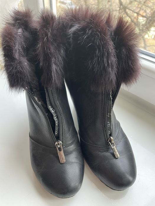 Шкіряні  напівчобітки