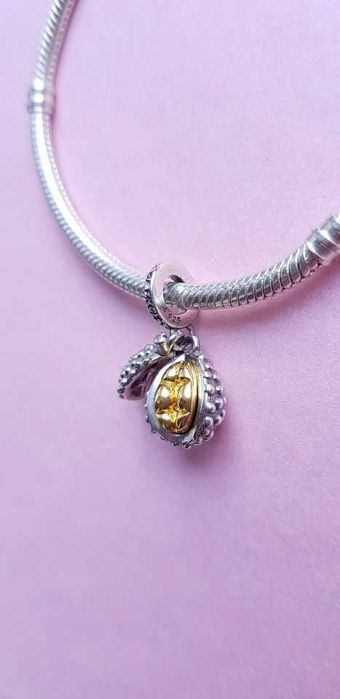 charms zawieszka srebro 925 durian król owoców