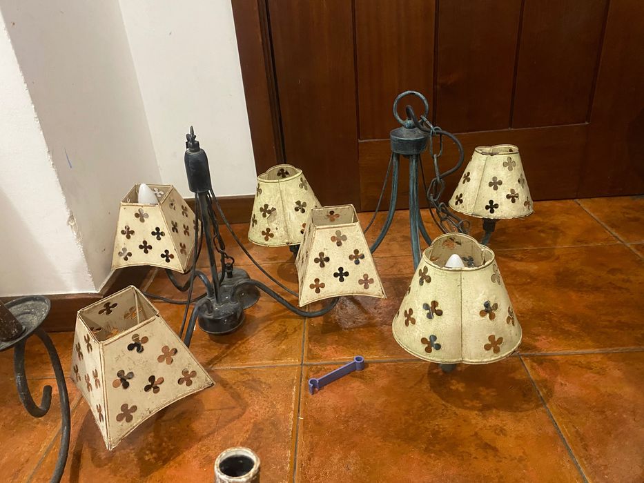 Candeeiros de ferro