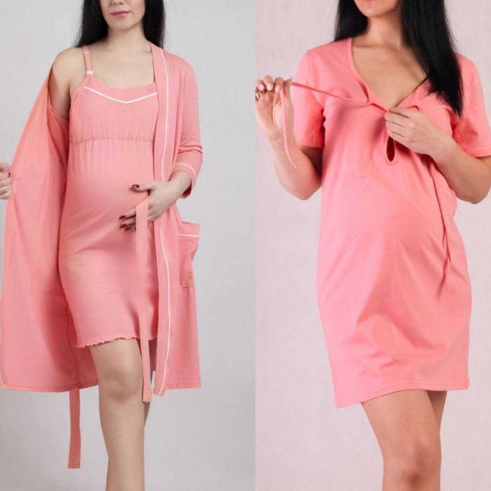 Комплект в пологовий трійка кант, сорочка на пологи 44-62