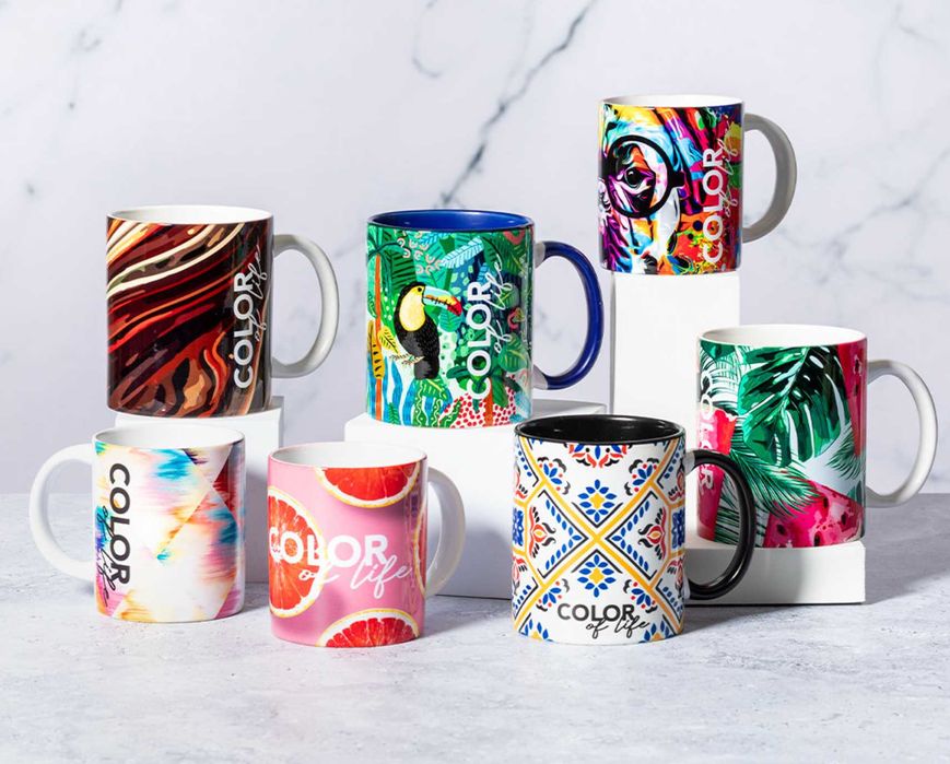 Caneca Sublimação caixa de 36 unidades transfere cerâmica branca