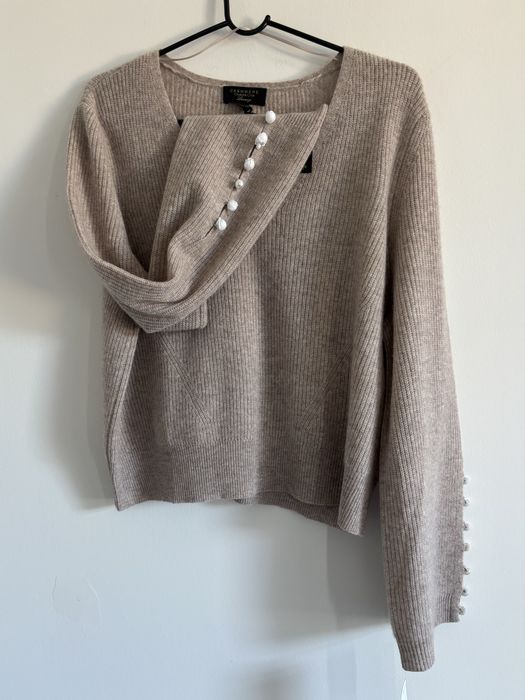 Sweter damski 100% kaszmir Charter Club rozmiar XL